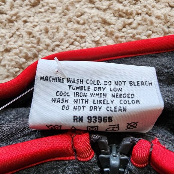 Nascar 1/4 Zip Fleece Pullover Jimmy Spencer 41 Size L - Picture 11 of 11